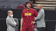 El brasileño Anderson Varejao estuvo fuera por cuatro años de la NBA