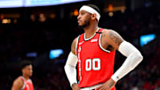 Carmelo Anthony está jugando para los Portland Trail Blazers actualmente
