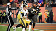 Pelea entre Browns y Steelers impresionó a los fanáticos
