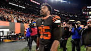 Cleveland Browns defensive end Myles Garrett