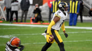 Juju Smith-Schuster against the Browns.