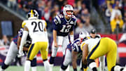 Tom Brady facing off against Steelers