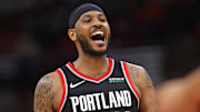 Carmelo Anthony juega en esta temporada con Portland Trail Blazers