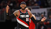 Carmelo Anthony tuvo su mejor partido desde su regreso a las canchas de la NBA