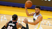 Curry elogio el trabajo de pies Anthony en los Trail Blazers
