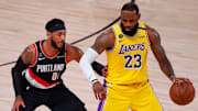 LeBron James y Carmelo Anthony afrontan su temporada número 18 en la NBA