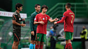 Cristiano Ronaldo es sustituido por João Félix