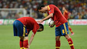 Iniesta y Xavi