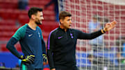 Hugo Lloris (kiri) dan Mauricio Pochettino (kanan) / Tottenham Hotspur