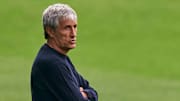 Quique Setien is under pressure following Barcelona's slip up in the title race