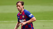 Rakitic con el FC Barcelona