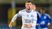 Michael Cuisance sous les couleurs de l'Olympique de Marseille. 