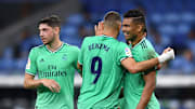 D'une inspiration géniale Karim Benzema a offert le but de la victoire à Casemiro. 