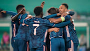 Arsenal got their Europa League campaign off to the perfect start with a 2-1 win over Rapid Wien