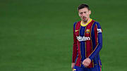 Lenglet no está completando una buena temporada con el Barcelona