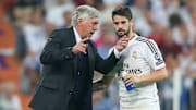 Knüpfen sie an die guten alten Zeiten an? Carlo Ancelotti und Isco während der ersten Etappe des Italieners bei Real Madrid