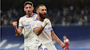 Karim Benzema et Federico Valverde. 