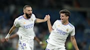 Karim Benzema et Miguel Gutiérrez avec la Casa Blanca face à Majorque