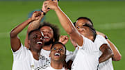 Los jugadores brasileños del Real Madrid