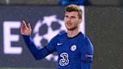 Werner missed a great chance early on for the visitors