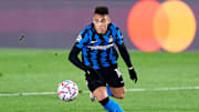 Lautaro marcó al Madrid y al Barcelona en Champions como visitante