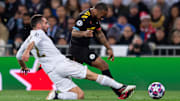 Real Madrid trail Manchester City 2-1 going into the second leg