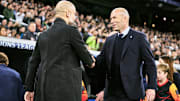 Zidane y Pep Guardiola