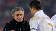 Jose Mourinho et Cristiano Ronaldo lors de leur temps au Real Madrid. 
