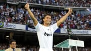 Cristiano Ronaldo en su presentación con el Real Madrid