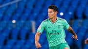 James Rodríguez con el Real Madrid