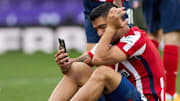Luis Suárez emocionado al ganar el título de La Liga.