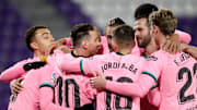 Plaisir et sourire sur toutes les lèvres des joueurs barcelonnais ce mardi soir !