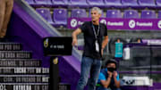Quique Setién, entrenador del Barcelona