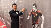 Luis Figo habló sobre Leo Messi en un evento de Marca