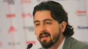 Amaury Vergara en conferencia de prensa.