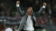 Gallardo celebrando en River