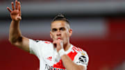 Rafael Borré igualó a Lucas Alario en la tabla de máximos goleadores de la era Gallardo.