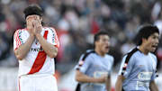 Mariano Pavone falló el penal que desencadenó en el primer descenso de River a la segunda categoría.