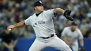 Former Yankees right-hander Roger Clemens