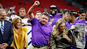 An undefeated season helped Coach O take home some hardware