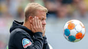 Markus Anfang brachte die Leistung seines Teams in Dresden zur Verzweiflung