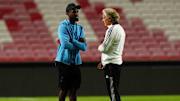 Gerson reencontrou Jorge Jesus nesta noite