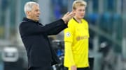 Darf sich tagtäglich über sein breites Angebot in der Offensive freuen: BVB-Trainer Lucien Favre