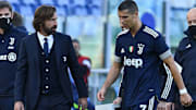 Pirlo e Cristiano Ronaldo