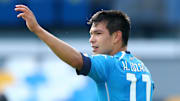 Hirving Lozano marcó doblete con el Napoli.