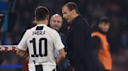 Dybala e Allegri 