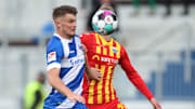 Lars Lukas Mai (l.) könnte im kommenden Sommer vom FC Bayern an Werder Bremen verliehen werden