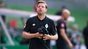 Florian Kohfeldt hofft auf den Klassenerhalt mit Werder Bremen