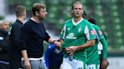 Flo Kohfeldt (38) wartet weiter auf das Comeback seines Torgaranten Niclas Füllkrug (27)