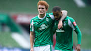 Werders Youngsters Josh Sargent (l.) und Jean Manuel Mbom (r.) dienen als Aushängeschild für die angebliche Verjüngungskur